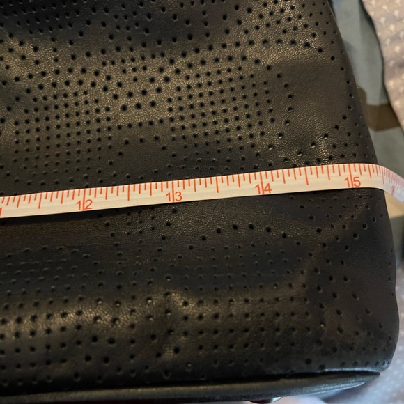 Black Leather Coach Shoulder Bag - Picture 9 of 11